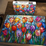 Vibrant Tulips Jigsaw Puzzle 1000 Pieces