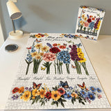 Flourish Like Flowers Jigsaw Puzzle 1000 Pieces