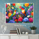 Floral Hummingbirds Diamond Painting Kit