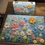 Colorful Blooms Jigsaw Puzzle 1000 Pieces
