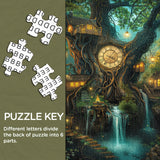 Tree House Clock Jigsaw Puzzle 1000 Pieces
