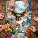 Mountain Owl Jigsaw Puzzle 1000 Pieces