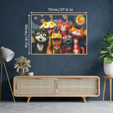 Starry Cat Chorus Diamond Painting Kit