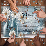 Daisies and Butterflies Jigsaw Puzzle 1000 Pieces