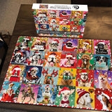 Christmas Dogs Jigsaw Puzzle 1000 Pieces