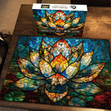 Mosaic Lotus Jigsaw Puzzle 1000 Pieces