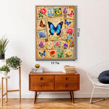 Butterfly Postage Diamond Painting Kit