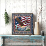 Eagle Over Liberty Diamond Painting Kit