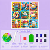 Woolly  Sweets Diamond Painting Kit