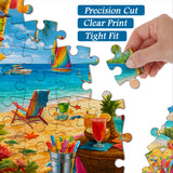 Beach Holiday Jigsaw Puzzle 1000 Pieces