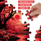 Twilight Cherry Blossoms Jigsaw Puzzle 1000 Pieces