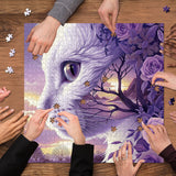 Cat Face Illusion Jigsaw Puzzle 1000 Pieces