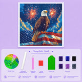 Freedom Eagle Diamond Painting Kit