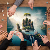 Spirit Palm Jigsaw Puzzle 1000 Pieces