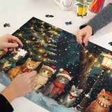 Cat's Library Jigsaw Puzzle 1000 piezas