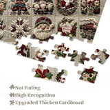 Vintage Christmas Fabric Fun Jigsaw Puzzle 1000 Pieces
