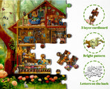 Bear House Jigsaw Puzzle 1000 pezzi