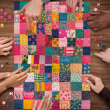 Vibrant Patches Jigsaw Puzzle 1000 Pieces