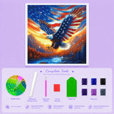 Star Flag Wings Diamond Painting Kit