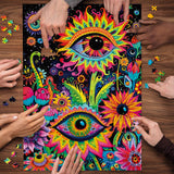 Psychedelic Eyesz Jigsaw Puzzle 1000 Pieces