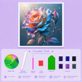 Aurora Rose Diamond Painting Kit
