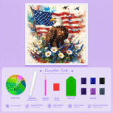 Eagle of Independence Diamond Painting Kit