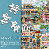 Food Trucks Jigsaw Puzzle 1000 Pieces