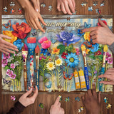 Brushstrokes of Love Jigsaw Puzzle 1000 Pieces