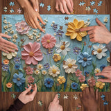 Colorful Blooms Jigsaw Puzzle 1000 Pieces