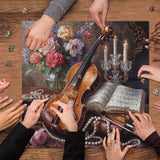 Floral Sonata Jigsaw Puzzle 1000 Pieces