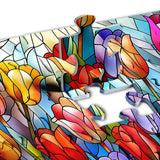 Vibrant Tulips Jigsaw Puzzle 1000 Pieces