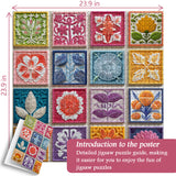 Bloom & Carve Jigsaw Puzzle 1000 Pieces