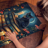 Mystic Cat and Magic Books Jigsaw Puzzle 1000 PCS