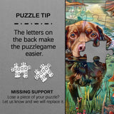 Pond Puppy Jigsaw Puzzle 1000 Pieces