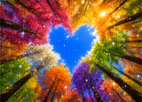 Rainbow Forest Diamond Painting Kit