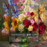 Sunlit Bouquet Jigsaw Puzzle 1000 Pieces