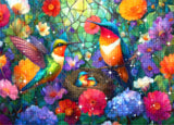 Floral Hummingbirds Diamond Painting Kit