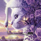 Cat Face Illusion Jigsaw Puzzle 1000 Pieces