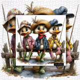 Duck Parade Jigsaw Puzzle 1000 Pieces