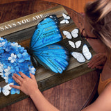 Butterfly Wings Blessing Jigsaw Puzzle 1000 Pieces