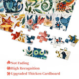 Painted Creatures Jigsaw Puzzle 1000 Pieces