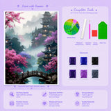 Blossom Bridge Diamond Painting Kit