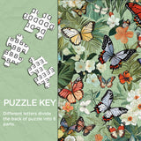 Butterfly World Jigsaw Puzzle 1000 Pieces