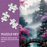 Blossom Bridge Jigsaw Puzzle 1000 Pieces
