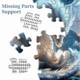 Dragon's Gentle Hold Jigsaw Puzzle 1000 Pieces