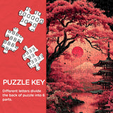 Twilight Cherry Blossoms Jigsaw Puzzle 1000 Pieces