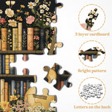 Wildflower Bookshelf Jigsaw Puzzle 1000 Pieces