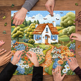 Garden Cottage Jigsaw Puzzle 1000 Pieces