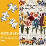 Flourish Like Flowers Jigsaw Puzzle 1000 Pieces