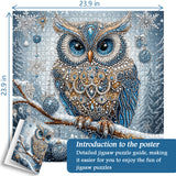Winter Owl Jigsaw Puzzle 1000 Pieces